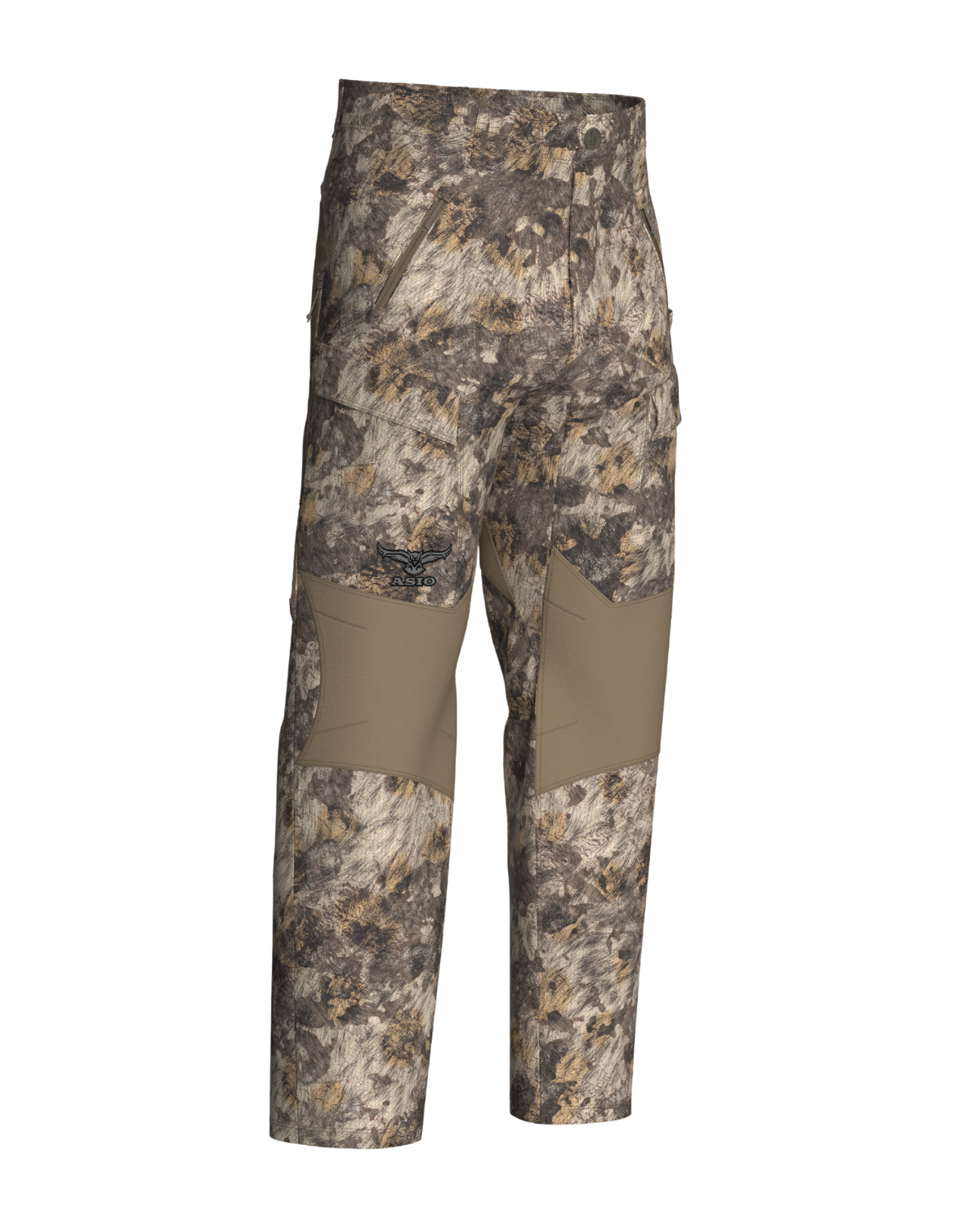 Midweight Bomb Pant in ASIO RAPX camo designed for ground and treestand versatility during the mid-season hunt