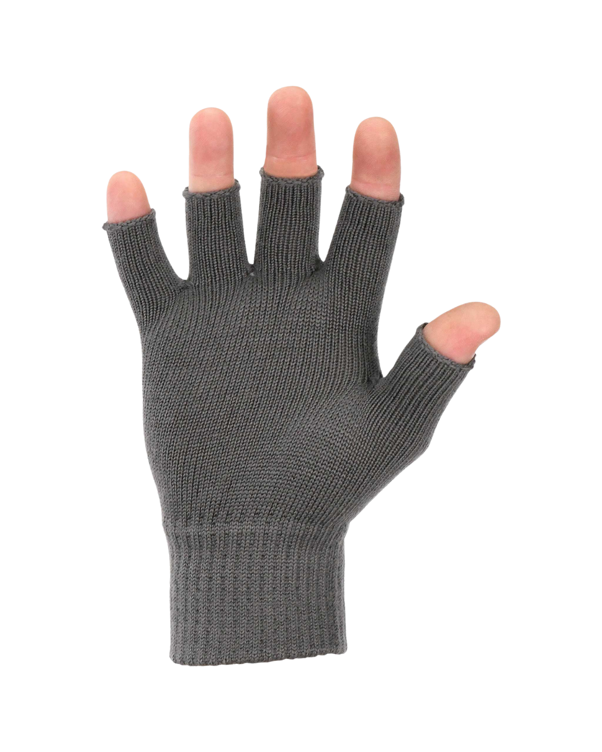 fingers display ability for maximum dexterity in the midweight fingerless merino wool gloves from asio gear